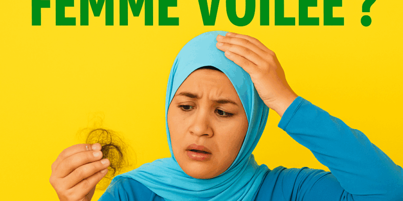 Perte cheveux femme voilée