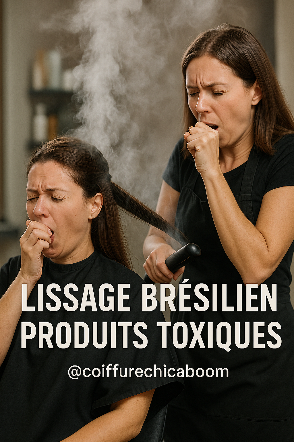 Produits capillaires toxiques lissage